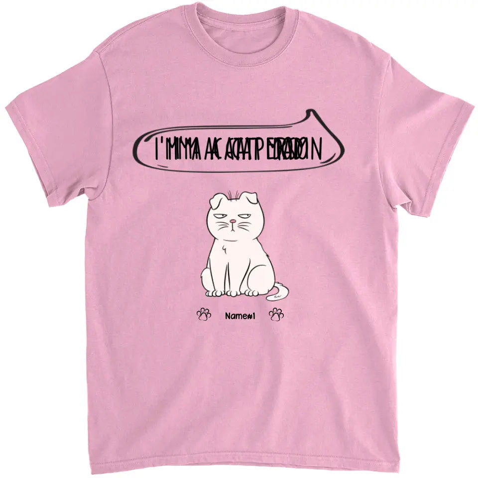 I'm A Cat Person - Personalized Funny Shirt