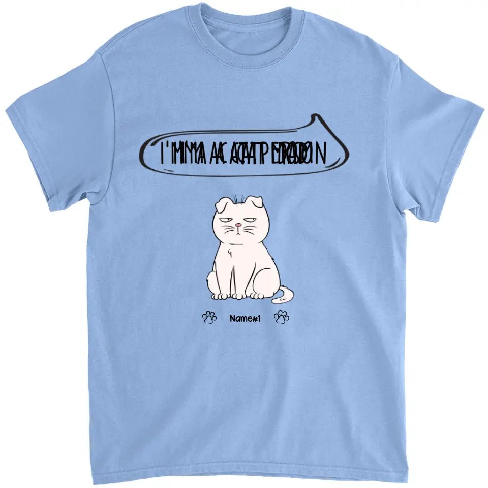 I'm A Cat Person - Personalized Funny Shirt