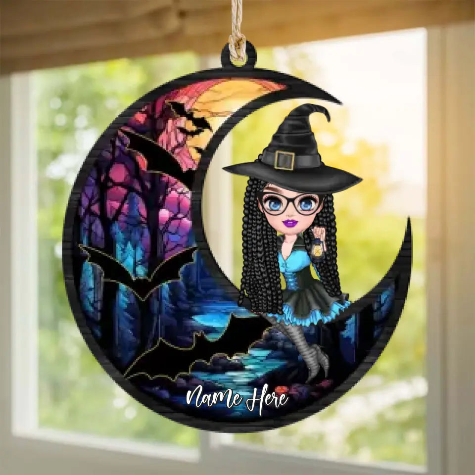 Gift For Witch Lover, Halloween Gift - Personalized Ornament